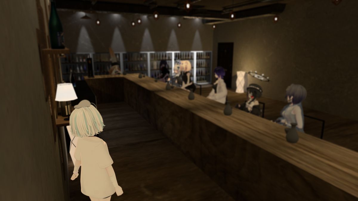 VRC日本酒開栓会 会場の様子